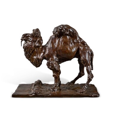 View full screen - View 1 of Lot 363. Chameau buvant.