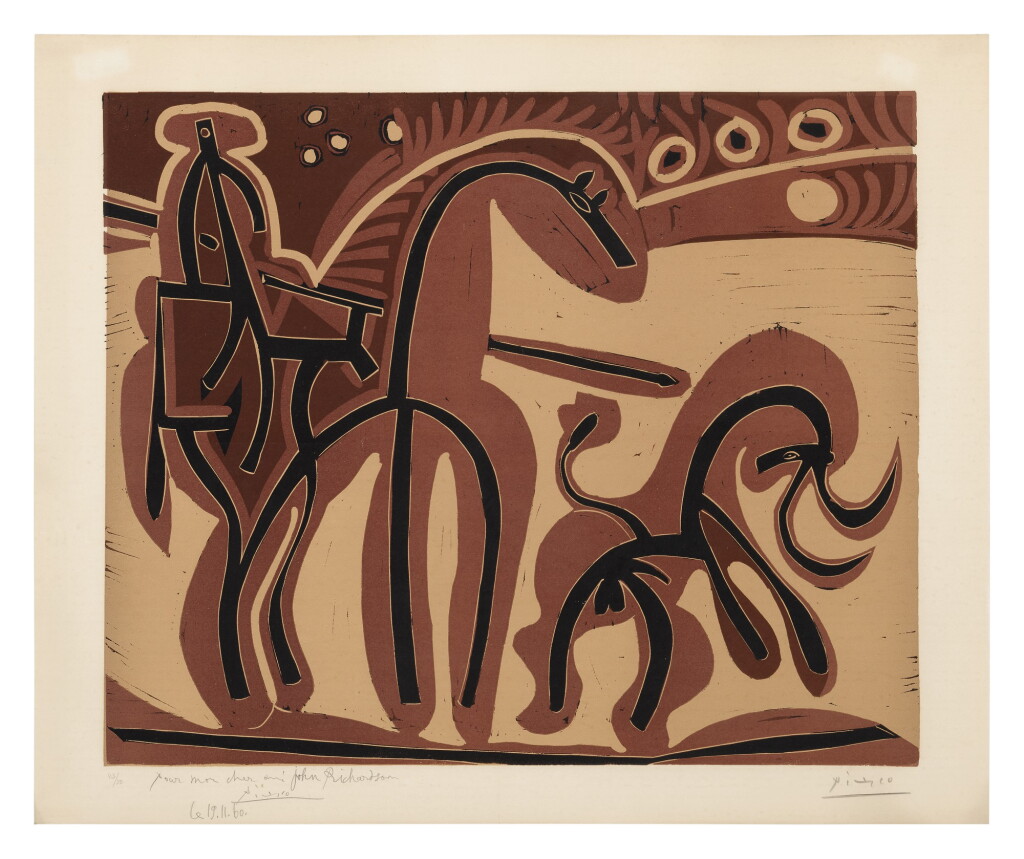 View full screen - View 1 of Lot 41. PABLO PICASSO | PICADOR ET TAUREAU (B. 907; BA. 1229).