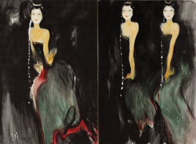 View full screen - View 1 of Lot 47. Srihadi Sudarsono 斯裡哈迪·蘇達索諾 | The sacred of human spirit bedoyo 貝多優神聖的人類精神 .