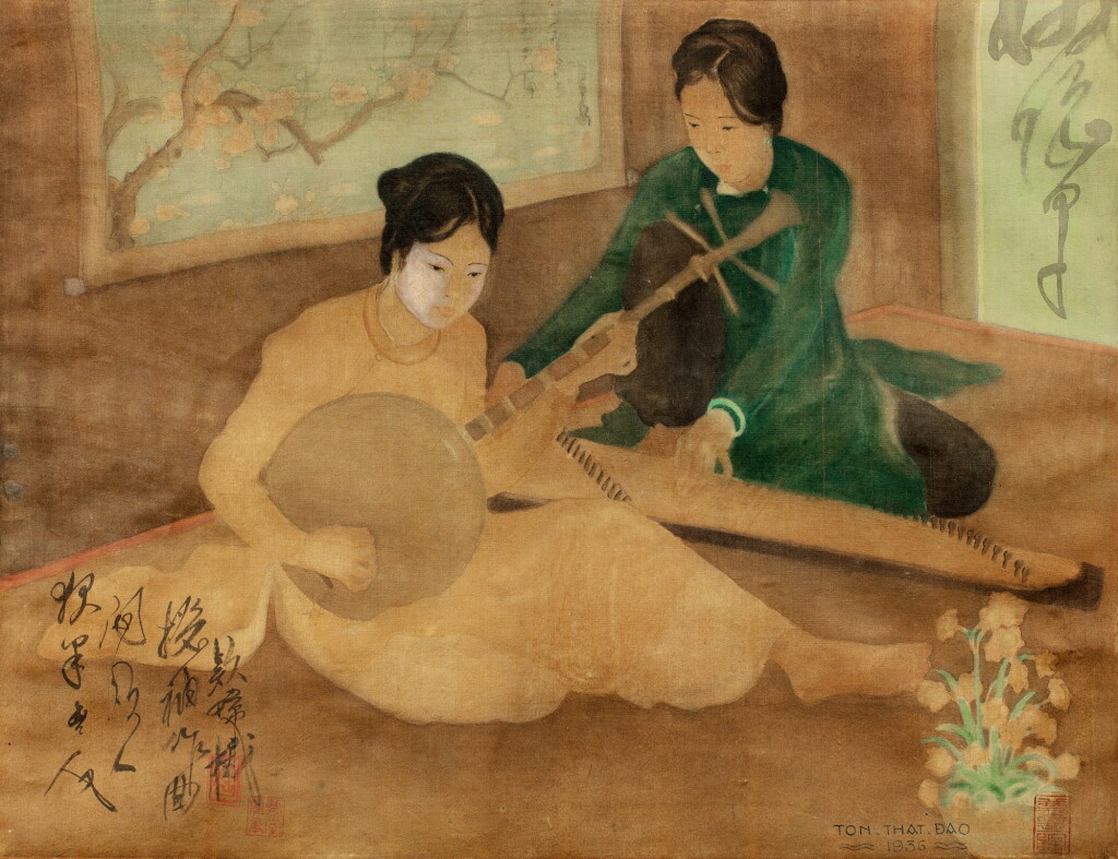 View full screen - View 1 of Lot 751. Ton That Dao 尊室陶 | Musicians 音樂家.