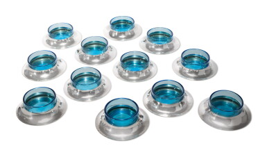 View full screen - View 1 of Lot 53. A Set of Twelve Italian Silver Bowls, Buccellati, Milan, 20th century.