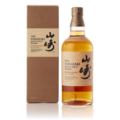 View full screen - View 1 of Lot 6258. 山崎 The Yamazaki Bourbon Barrel 2012 Edition 48.0 abv NV (1 BT70).