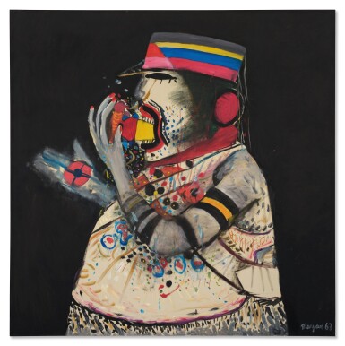 View full screen - View 1 of Lot 13. Personnage No. 2.