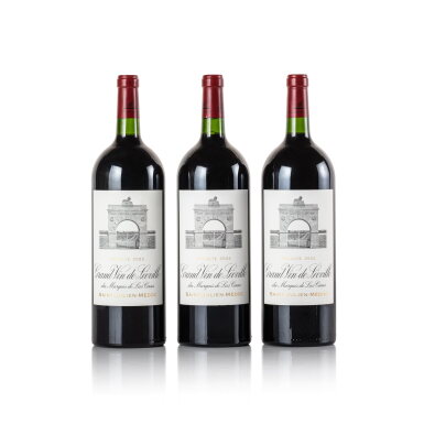 View full screen - View 1 of Lot 40. Château Léoville Las Cases 2005 (3 MAG).