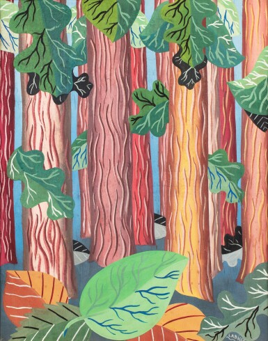 View full screen - View 1 of Lot 1. FÉLIX LABISSE | FORÊT.