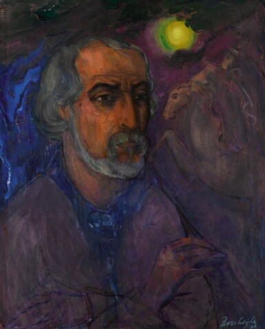 View full screen - View 1 of Lot 74. BORIS IZRAILEVICH ANISFELD | SELF-PORTRAIT.