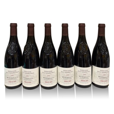 View full screen - View 1 of Lot 519. Hermitage 2009 Delas Frères (6 BT).