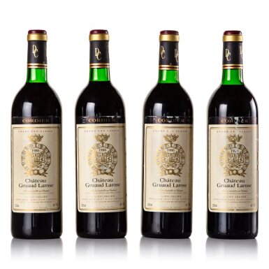 View full screen - View 1 of Lot 384. Château Gruaud Larose 1986 (8 BT).
