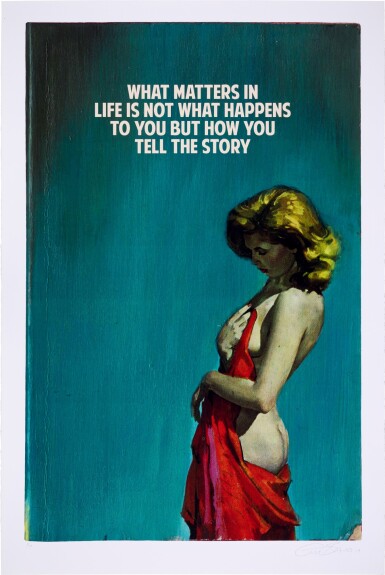 View full screen - View 1 of Lot 143. What Matters in Life.