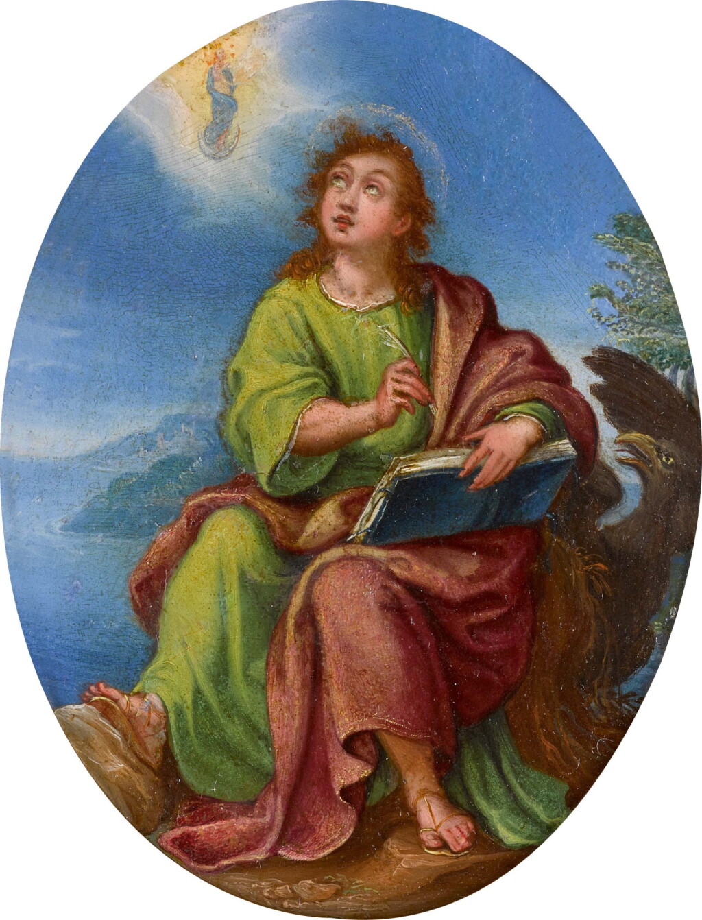 View full screen - View 1 of Lot 376. Saint John the Evangelist.