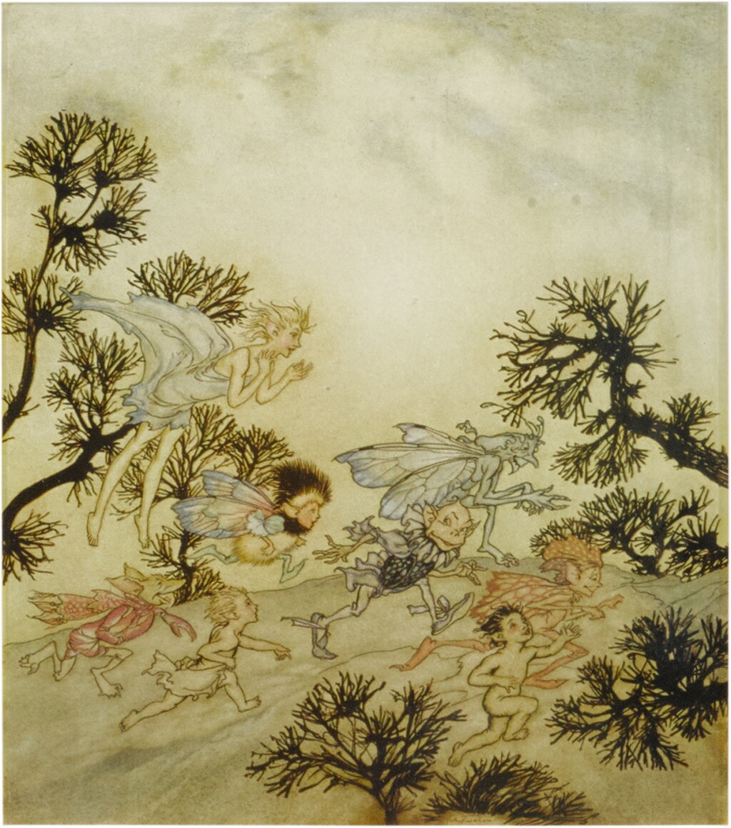 View full screen - View 1 of Lot 1645. Ten prints; including two works after Arthur Rackham.