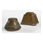 TIFFANY STUDIOS | TWO INKSTANDS