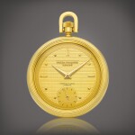 Reference 765 | A yellow gold open face keyless watch, Retailed by Serpico Y Laino, Caracas, Made in 1954 | 百達翡麗 | 型號765 | 黃金懷錶,由 Serpico Y Laino, Caracas 發行,1954年製