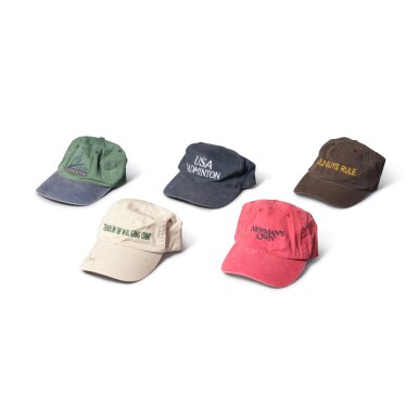 View full screen - View 1 of Lot 13. (Paul Newman) | A Group of Five Baseball Caps Owned and Worn by Newman.