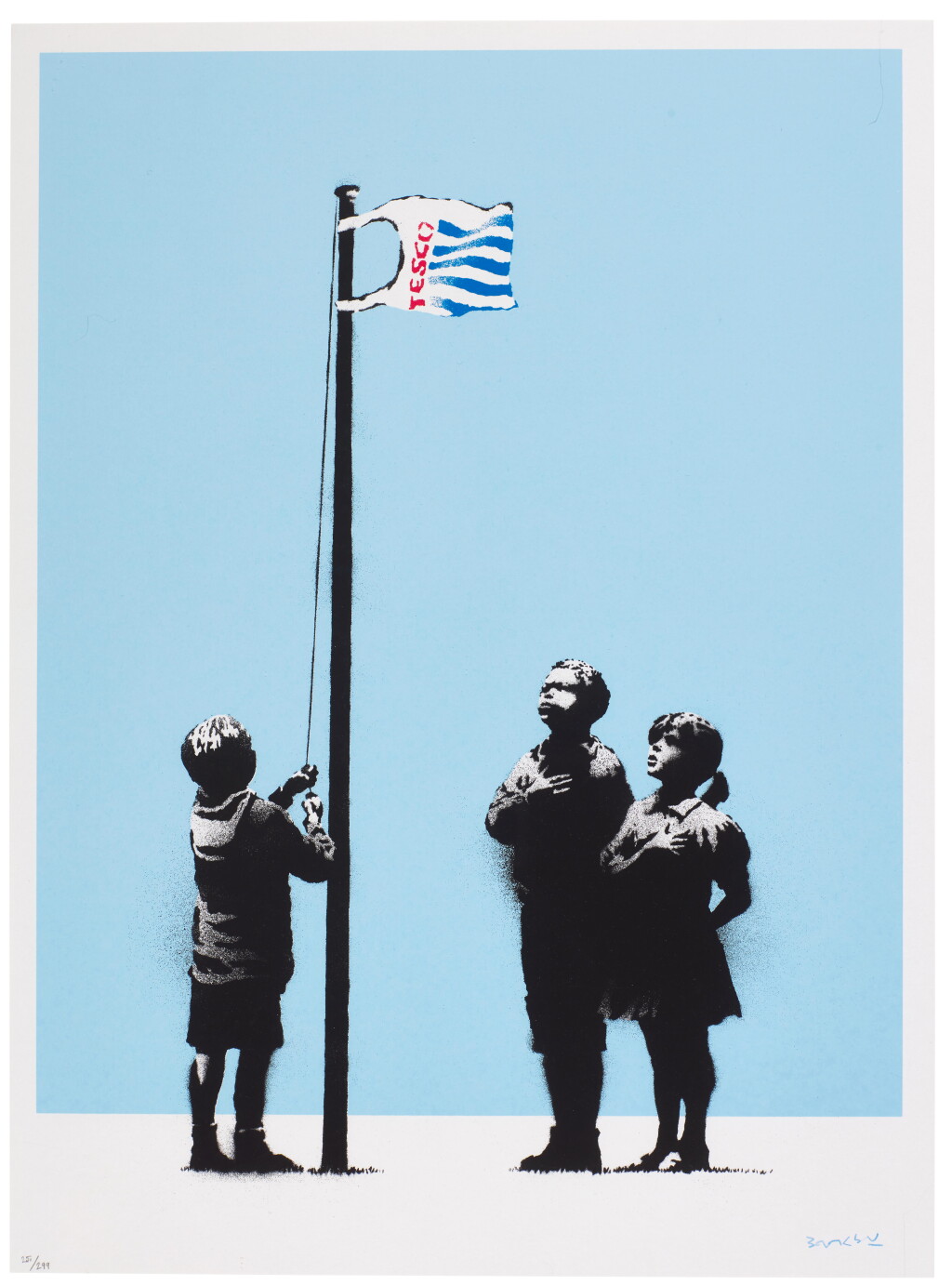 View full screen - View 1 of Lot 26. BANKSY | VERY LITTLE HELPS .