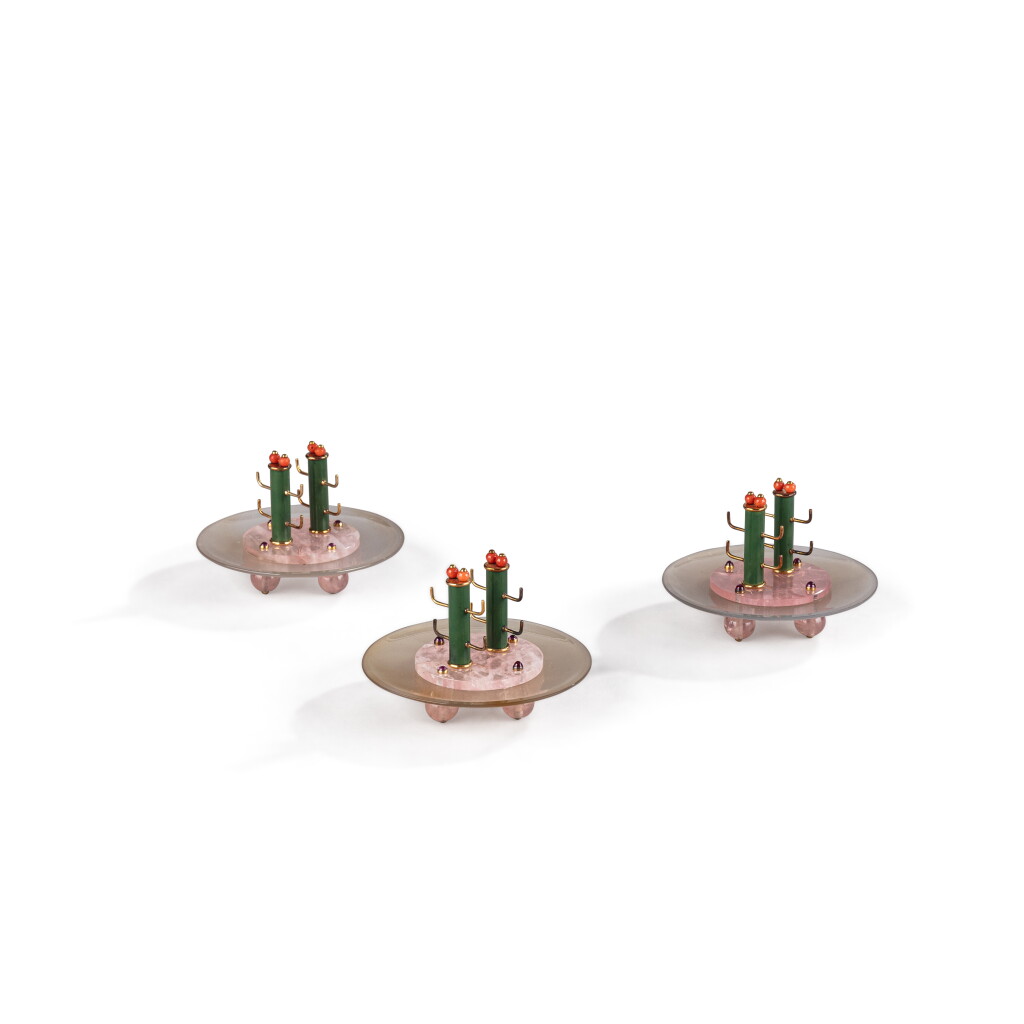 View full screen - View 1 of Lot 358. Set of three cigarette-holders.