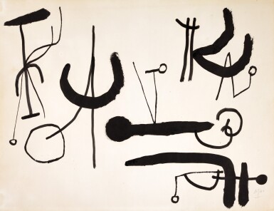 View full screen - View 1 of Lot 3. JOAN MIRÓ | UNTITLED.
