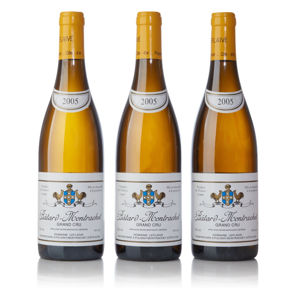 View full screen - View 1 of Lot 148. Bâtard Montrachet 2005 Domaine Leflaive (3 BT).