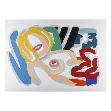 View full screen - View 1 of Lot 283. TOM WESSELMANN | BIG BLONDE WITH CHOKER.