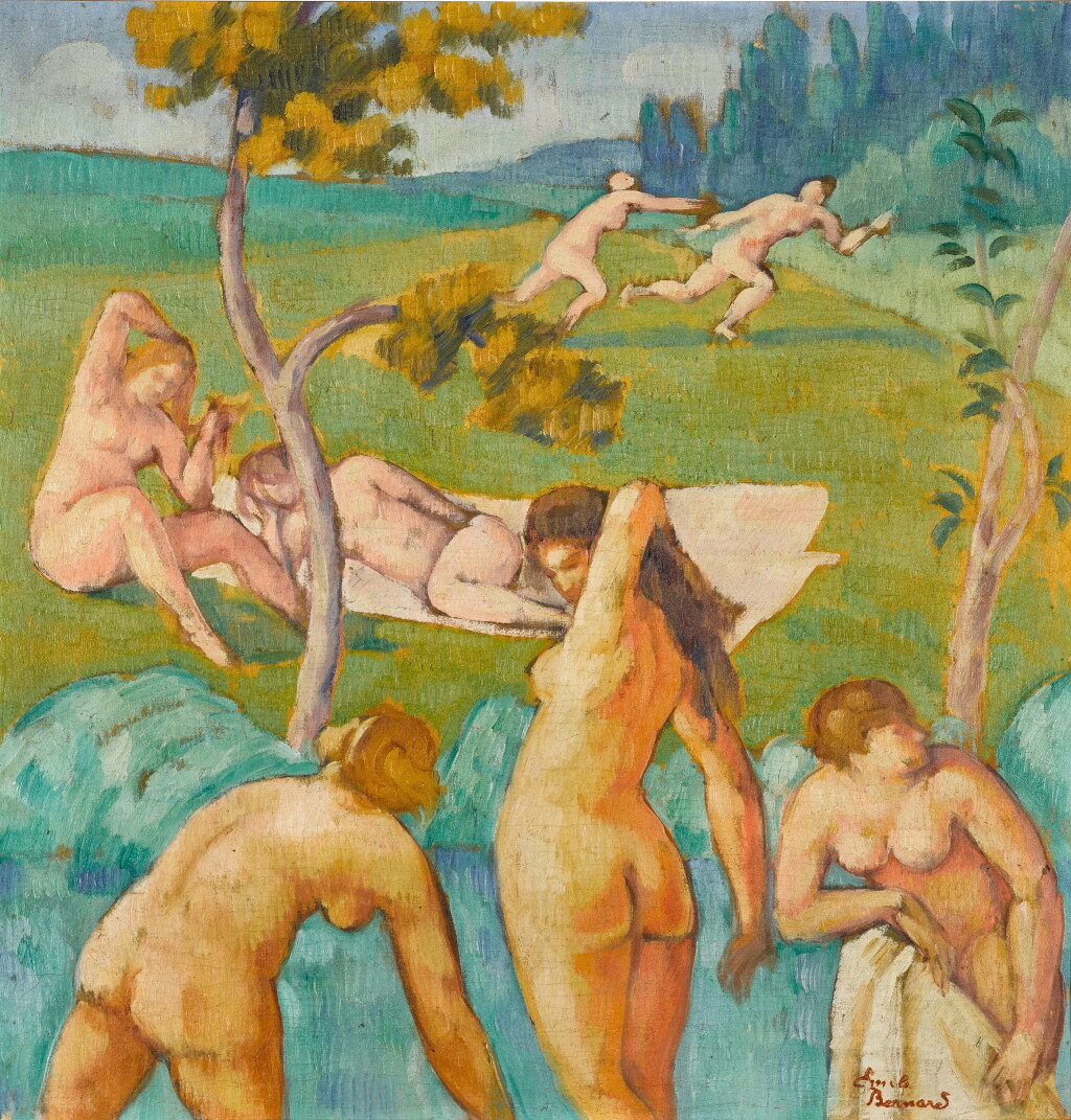 View full screen - View 1 of Lot 445. Sept baigneuses.
