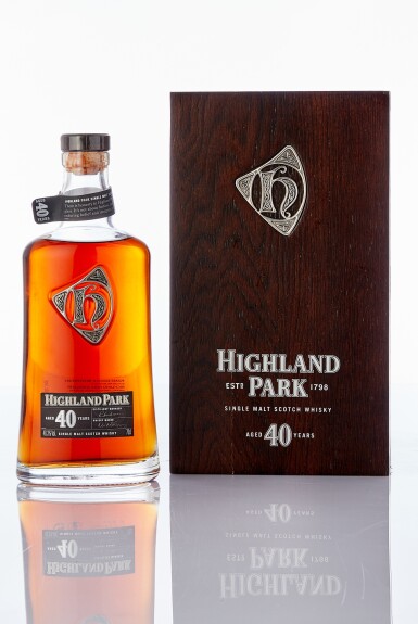 View full screen - View 1 of Lot 6087. Highland Park 40 Year 48.3 abv NV (1 BT70).