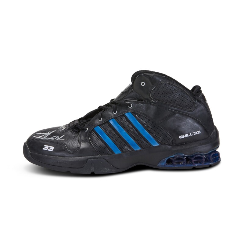 Adidas Grant Hill Dual Signed Game Sneakers Available For