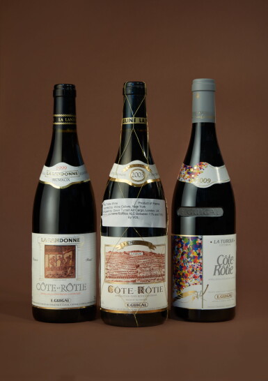 View full screen - View 1 of Lot 609. Côte Rôtie, La Landonne 1999 Guigal (3 BT).