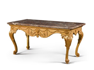 View full screen - View 1 of Lot 145. An early George III carved giltwood pier table, circa 1765.