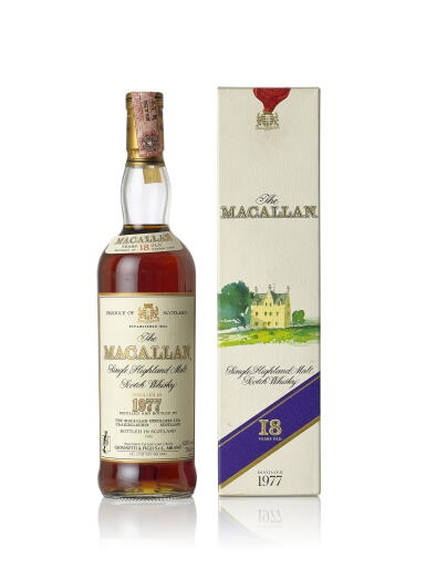 View full screen - View 1 of Lot 6003. The Macallan 18 Year Old 43.0 abv 1977 (1 BT70).