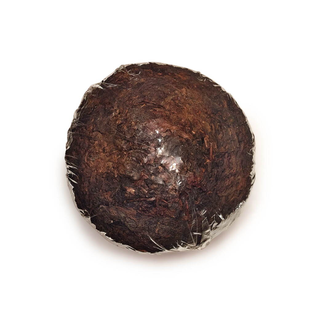 View full screen - View 1 of Lot 1. 30年代 猛景緊茶 1930s Mengjing Mushroom-shaped Raw Tea (1 PC).