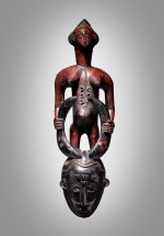 Guro Mask with Female Figure, Côte d'Ivoire