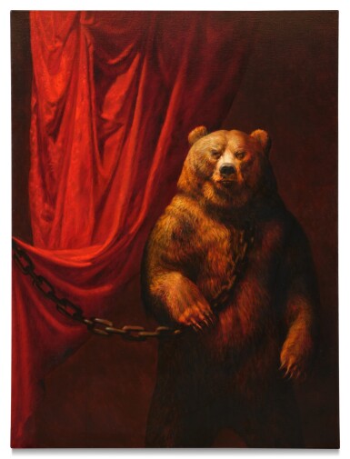 View full screen - View 1 of Lot 27. Portrait of Medved (from Nostalgic Social Realism Series).