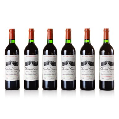 View full screen - View 1 of Lot 259. Château Canon 1988 (12 BT).