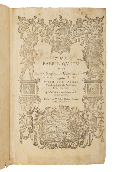 View full screen - View 1 of Lot 53. Spenser, Edmund | "It is the mynd, that maketh good or ill ...".