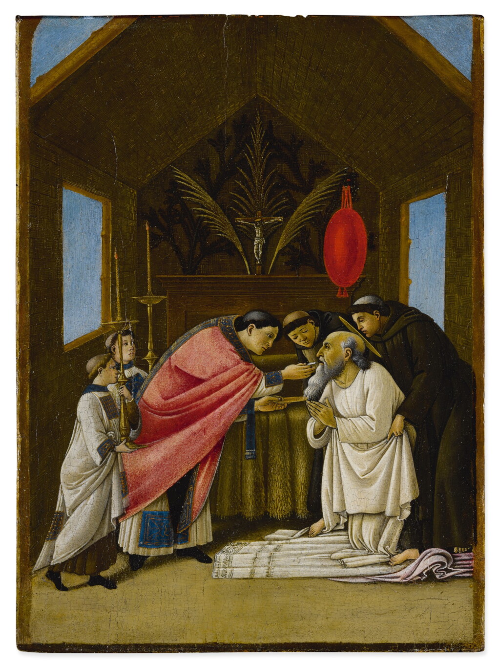 View full screen - View 1 of Lot 28. The Last Communion of Saint Jerome.