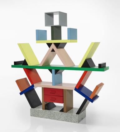 View full screen - View 1 of Lot 332. ETTORE SOTTSASS | "CARLTON" ROOM DIVIDER.