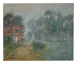 Brouillard sur L'Eure