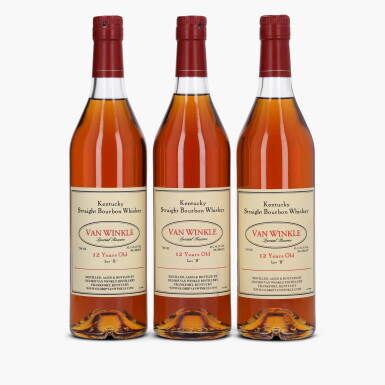 View full screen - View 1 of Lot 2150. Van Winkle 12 Year Old Special Reserve Lot "B" 90.4 Proof NV (3 Bottles 75cl).
