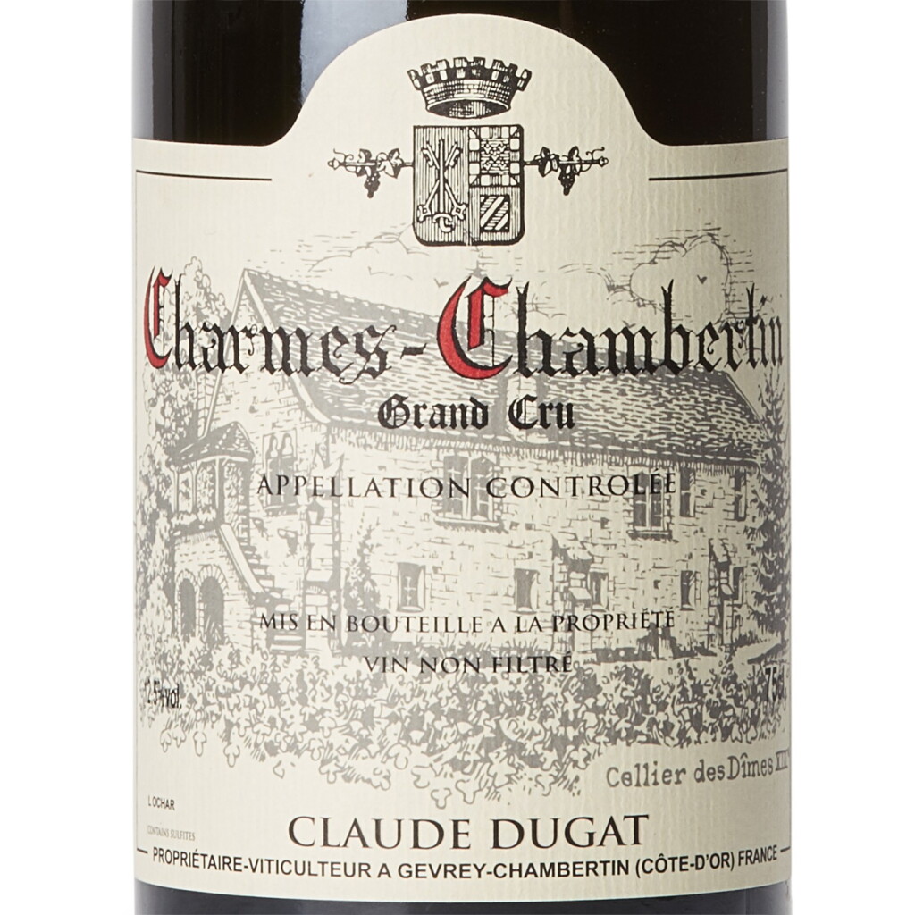 View full screen - View 1 of Lot 237. Charmes Chambertin 2012 Claude Dugat (3 BT).