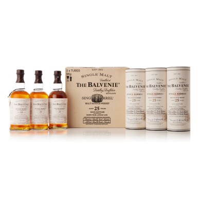 View full screen - View 1 of Lot 6206. The Balvenie 25 Year Old Single Barrel #6371 46.9 abv 1978 (3 BT75).