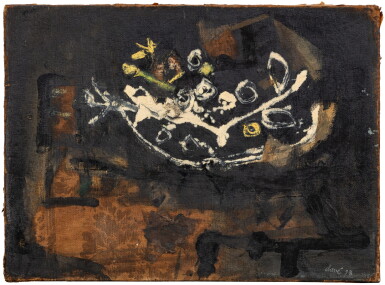 View full screen - View 1 of Lot 227. Nature morte au tapis.