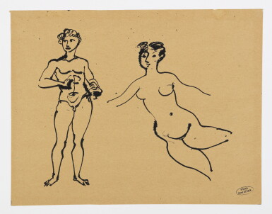 View full screen - View 1 of Lot 37. ANDRÉ DERAIN | DEUX NUS.