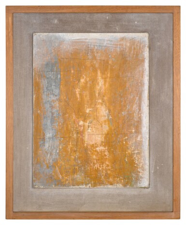 View full screen - View 1 of Lot 464. June 61 (yellow ochre & blue grey).