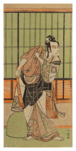 Katsukawa Shunsho (1726-1792) | The actor Ichikawa Danjuro V in the role of Soga no Goro | Edo period, 18th century