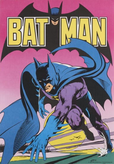 View full screen - View 1 of Lot 39. Batman (1973), National Periodical Publications poster, US.