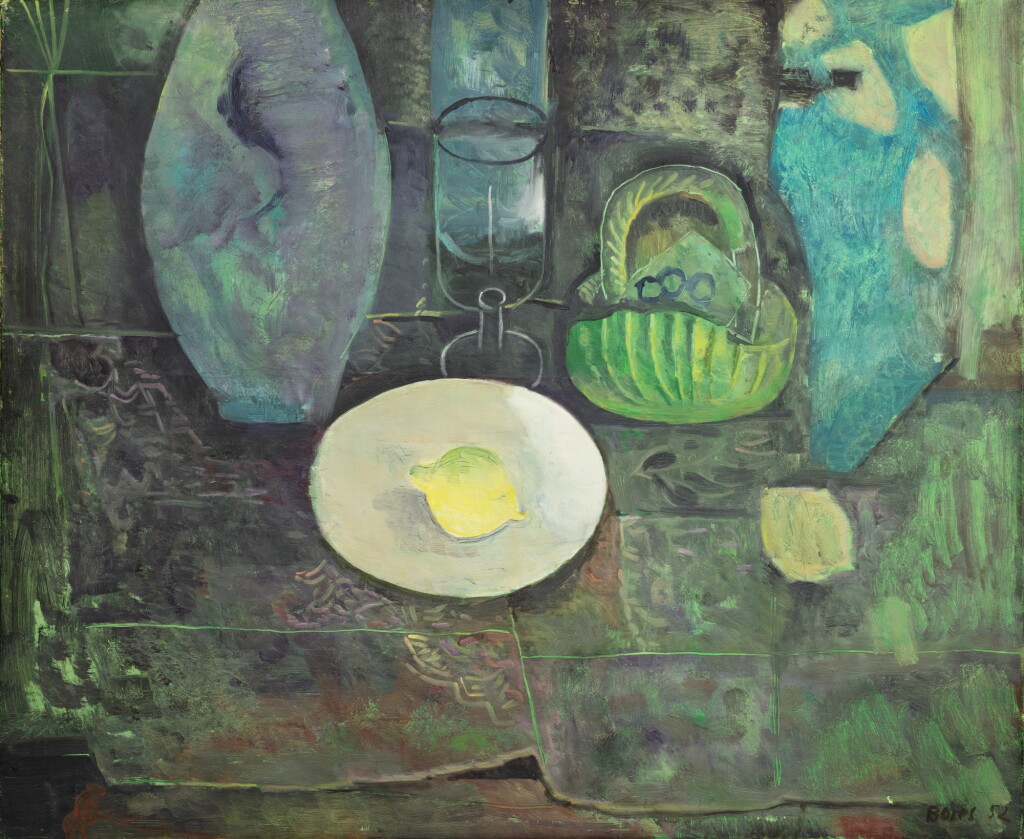 View full screen - View 1 of Lot 555. Nature morte au citron .
