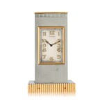 Van Cleef & Arpels | Styptor desk clock and lighter, circa 1936