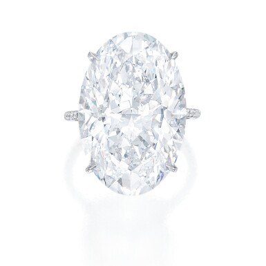 View full screen - View 1 of Lot 323. LORRAINE SCHWARTZ | IMPORTANT DIAMOND RING.