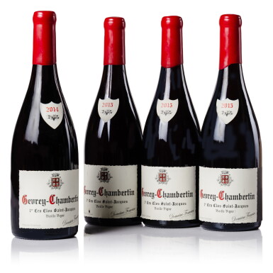 View full screen - View 1 of Lot 213. Gevrey Chambertin, Clos St. Jacques, Vieille Vigne 2014/2015 Domaine Fourrier (4 BT).