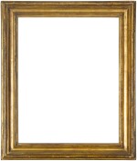 A late 17th-century Baroque Roman ('Salvator Rosa') carved giltwood frame